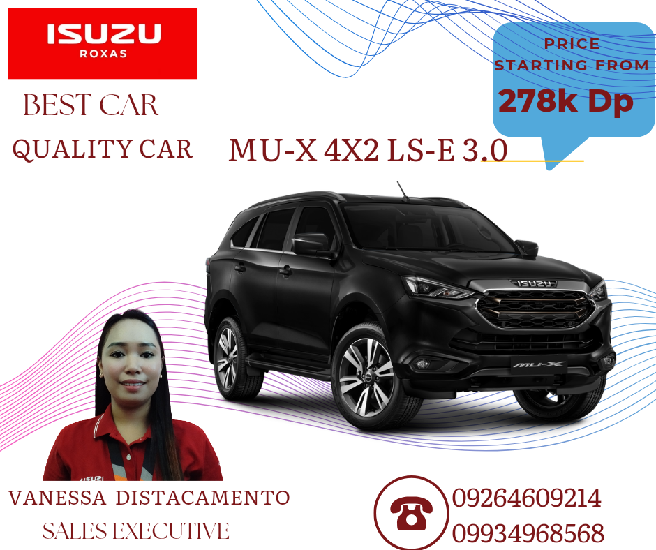 ISUZU ROXAS Vanessa Distacamento Facebook ad from Sep 13, 2023