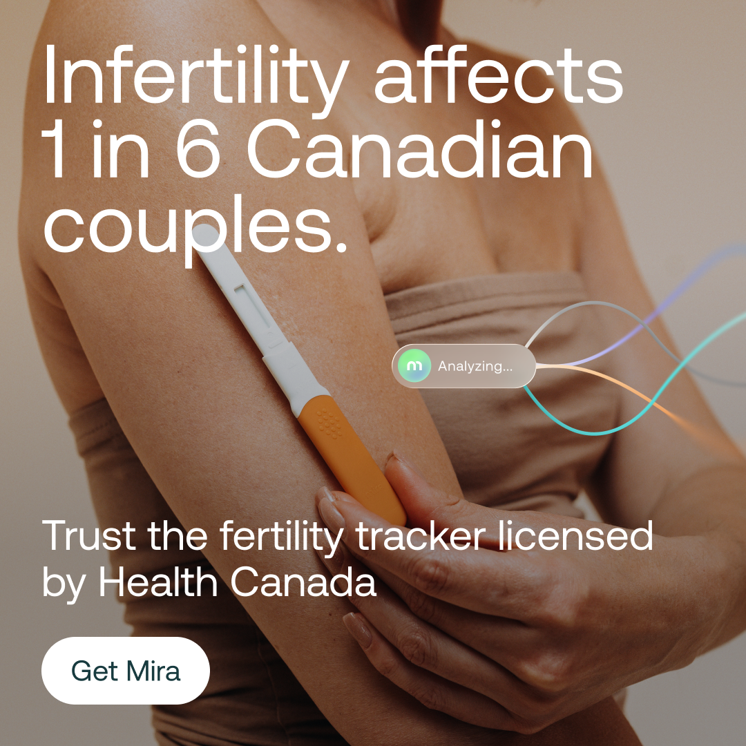 Mira Fertility Facebook ad
