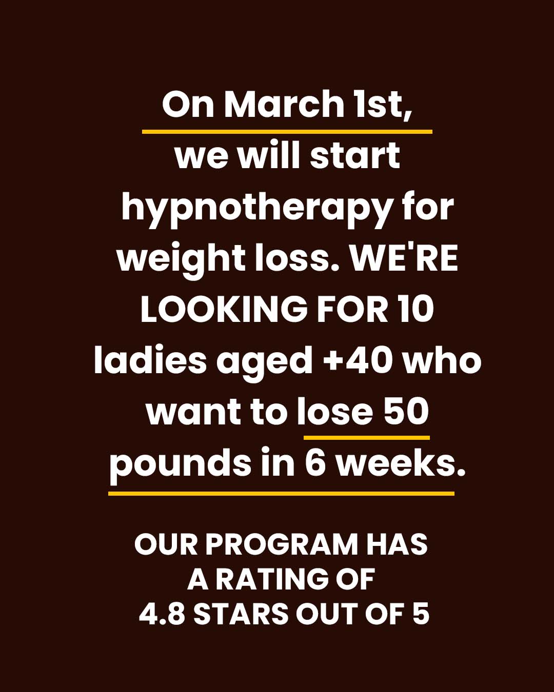 Hypnozio: power of hypnotherapy Facebook ad