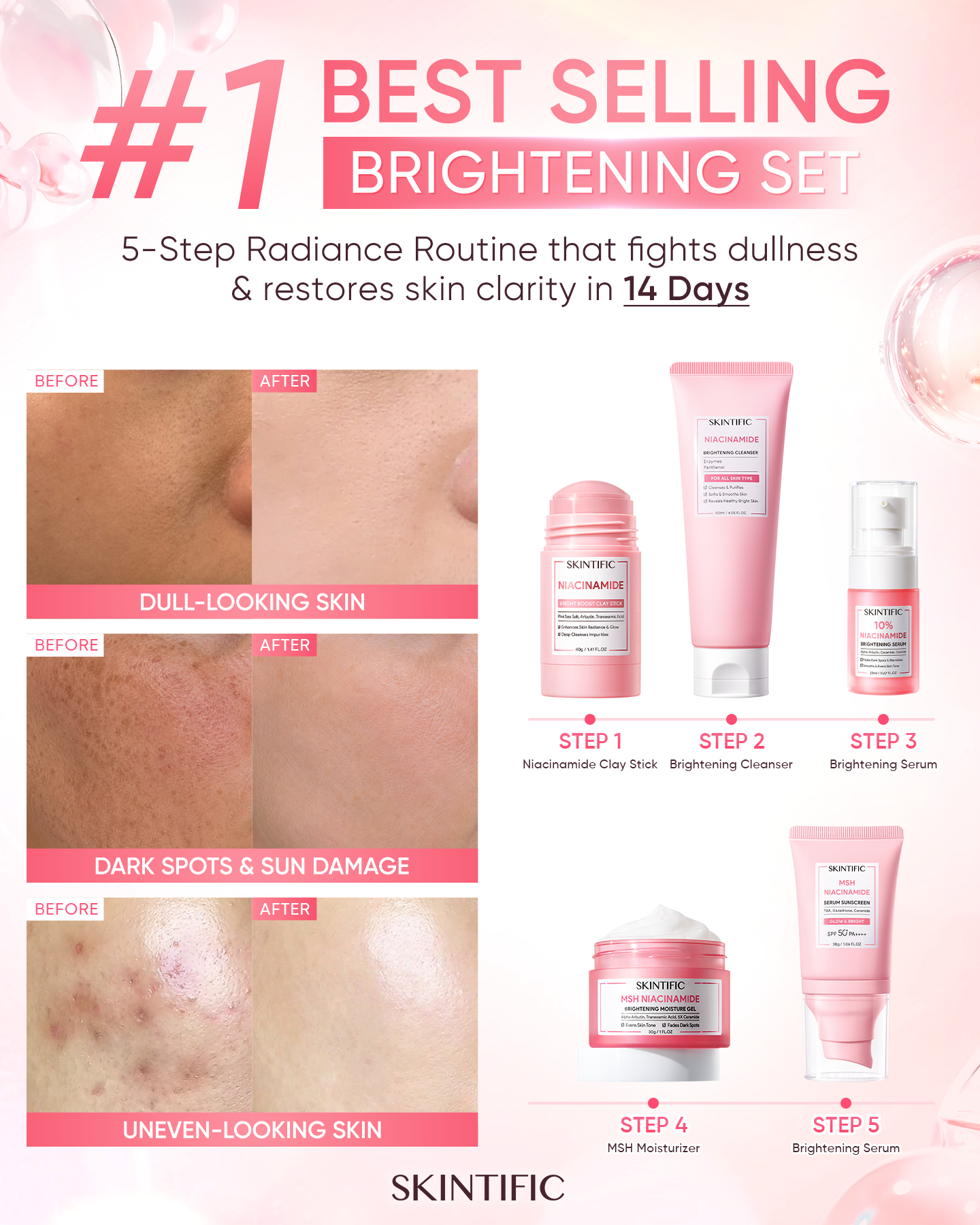 Skintific.Store Facebook ad: Build Your Routine, Layer by Layer