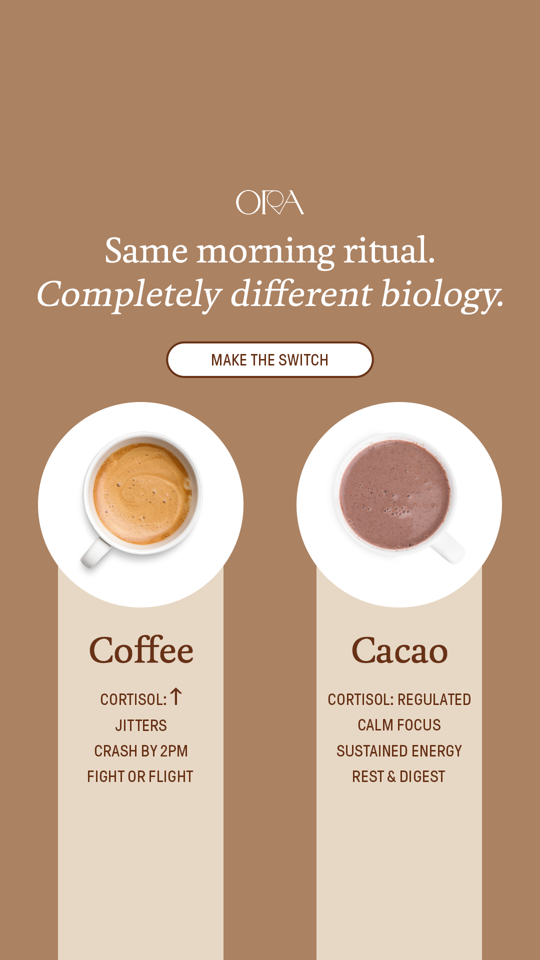 Ora Cacao Facebook ad