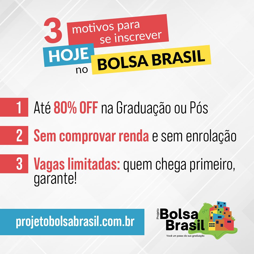 Programa Bolsa Brasil Facebook ad