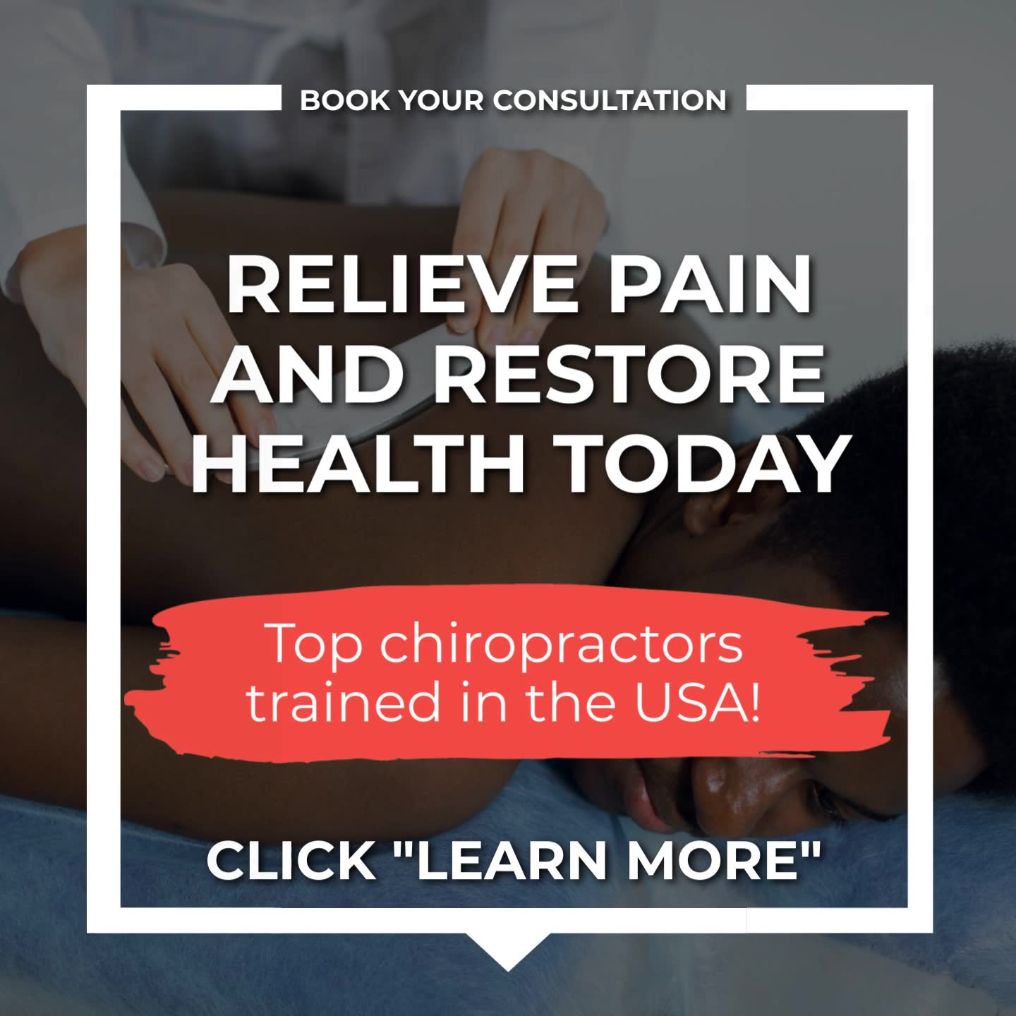 Spinal Health Chiropractic Centre Facebook ad: Click here ===>