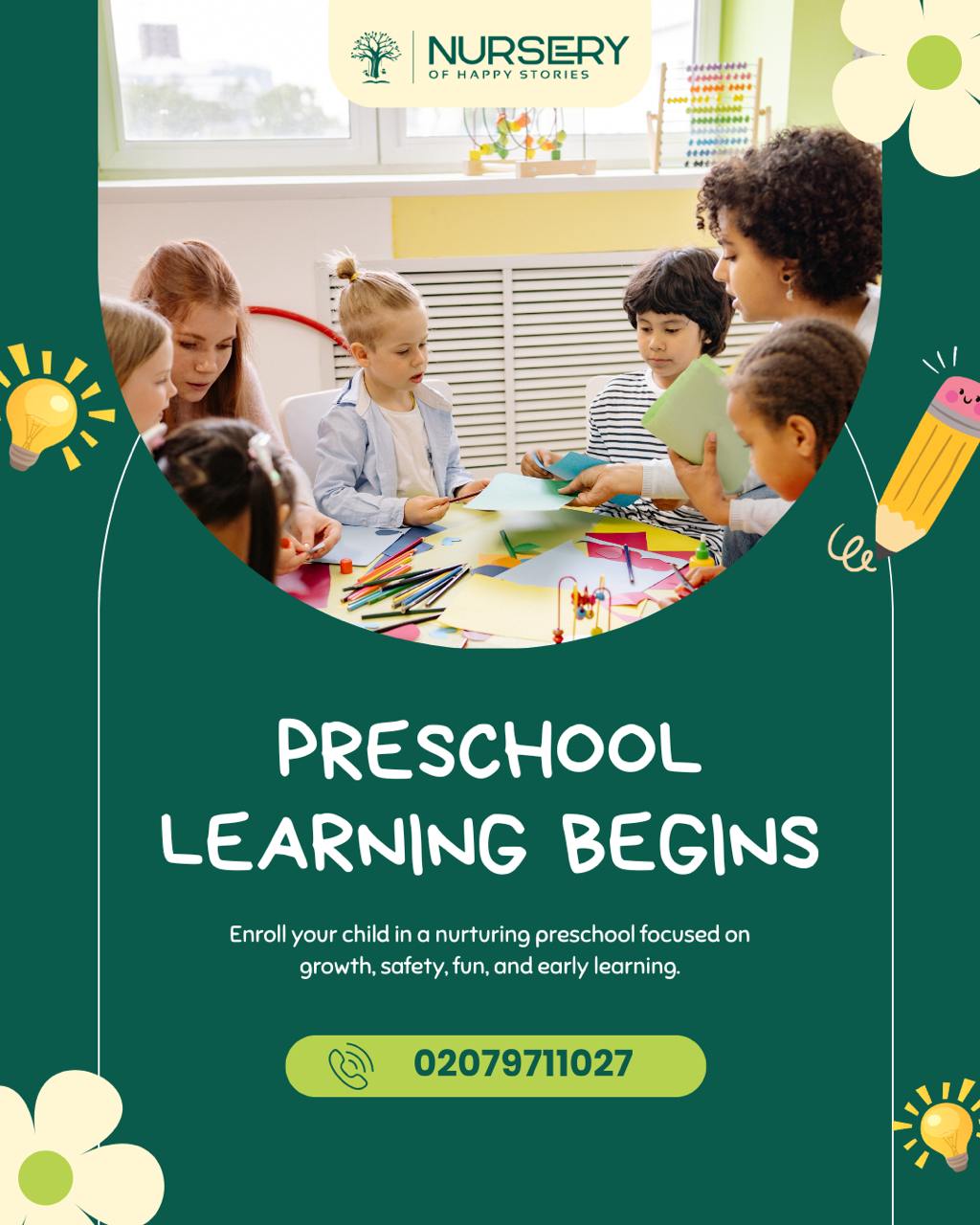 Nursery of Happy Stories Facebook ad