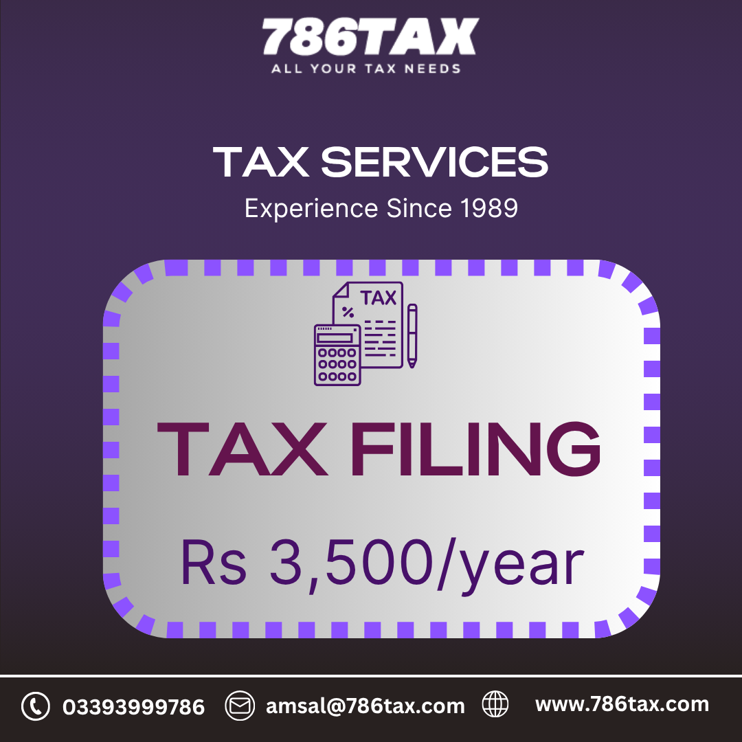 786Tax Facebook ad