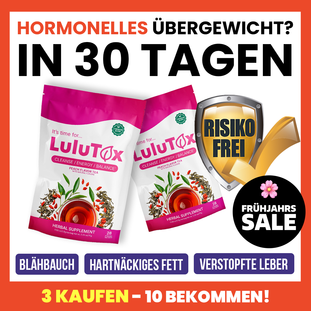 Natürlicher Detox-Tee Facebook ad: Ich habe 18 Kilo verloren