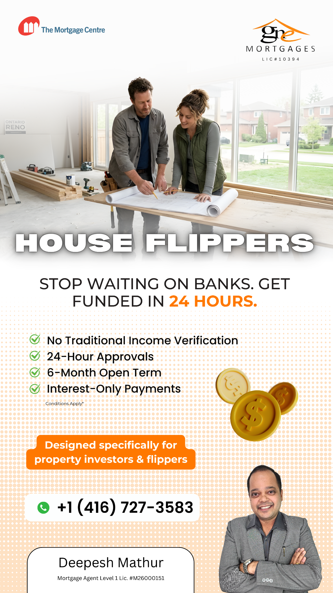 Mortgage with Deepesh Facebook ad from Mar 26, 2026