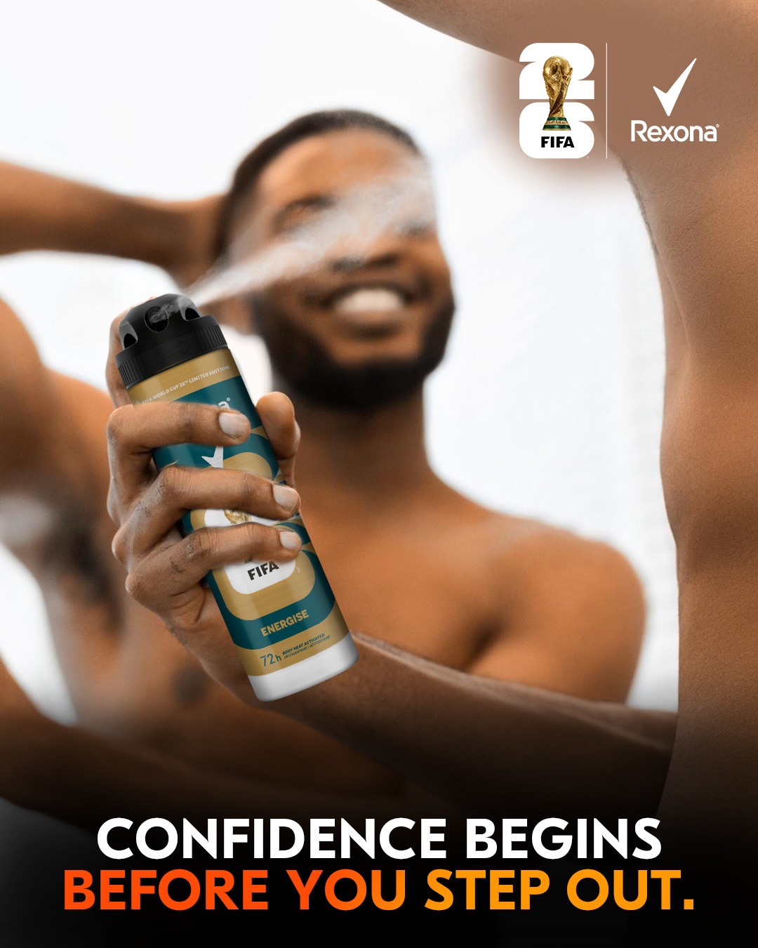 Rexona Facebook ad: Game set. Focus locked.