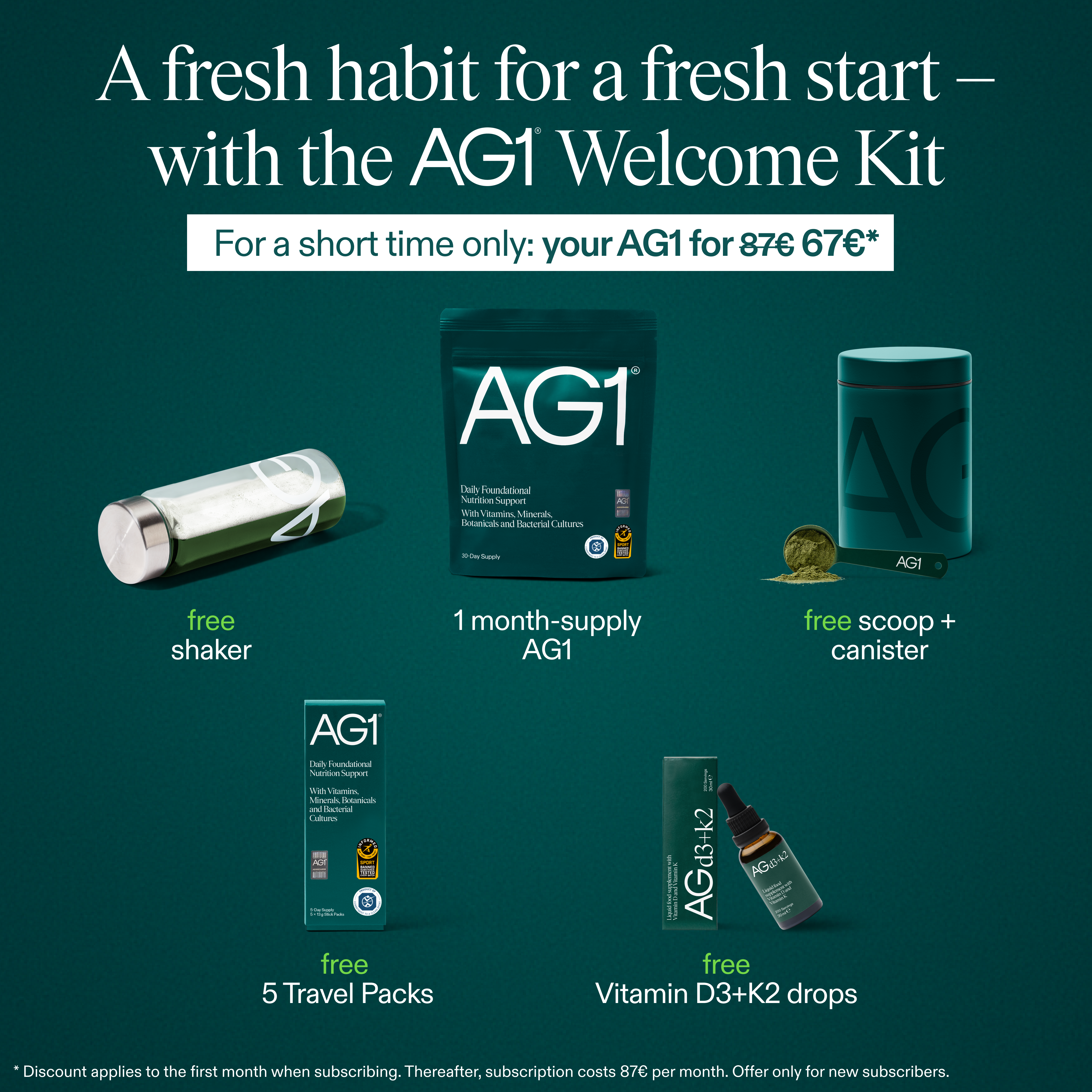 AG1 by Athletic Greens Facebook ad