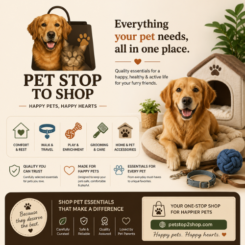 Pet Stop to Shop Facebook ad: Give your best friend the care they deserve…