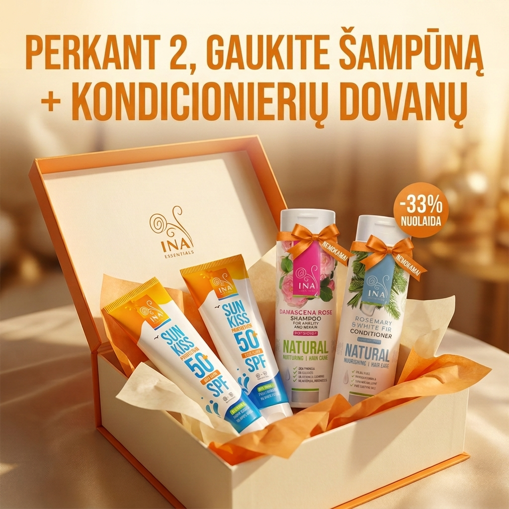 Šeimos Organinė Kosmetika - InaEssentials.lt Facebook ad