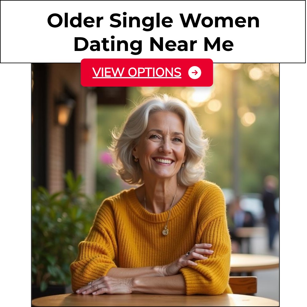 FAQArena Horizon Facebook ad: Dive Into Older Single Women Dating Locally.