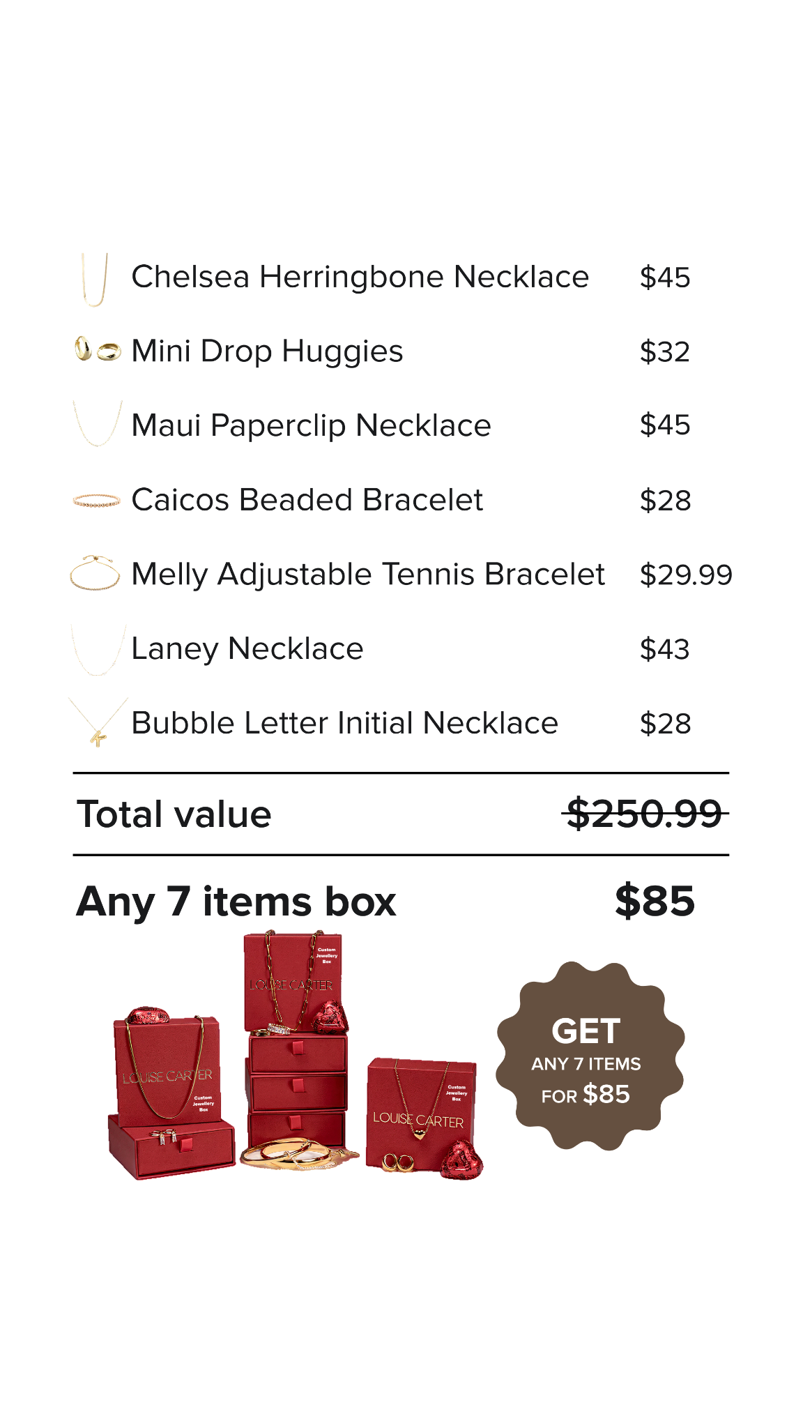 Louise Carter Facebook ad
