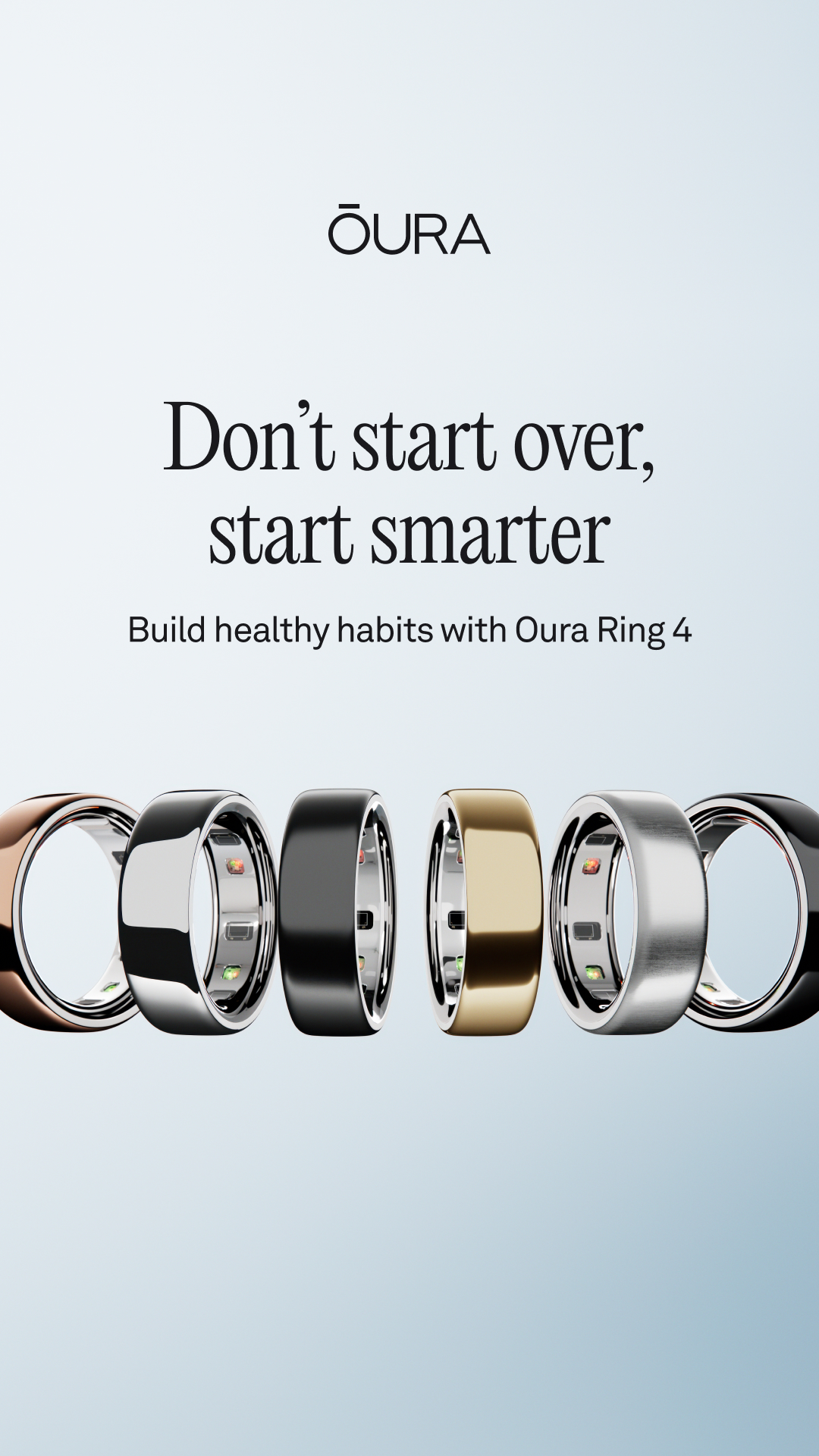 ŌURA Facebook ad