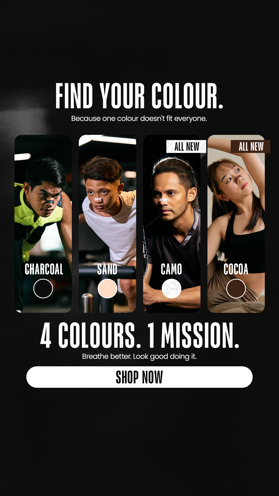 Peakflow Facebook ad: Cocoa Nose Strip Now Live