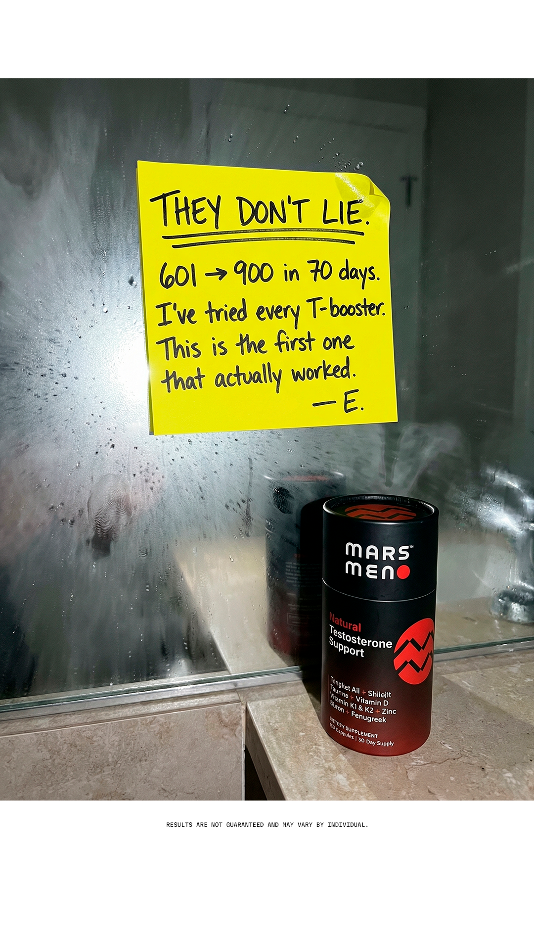 Mars Men Facebook ad