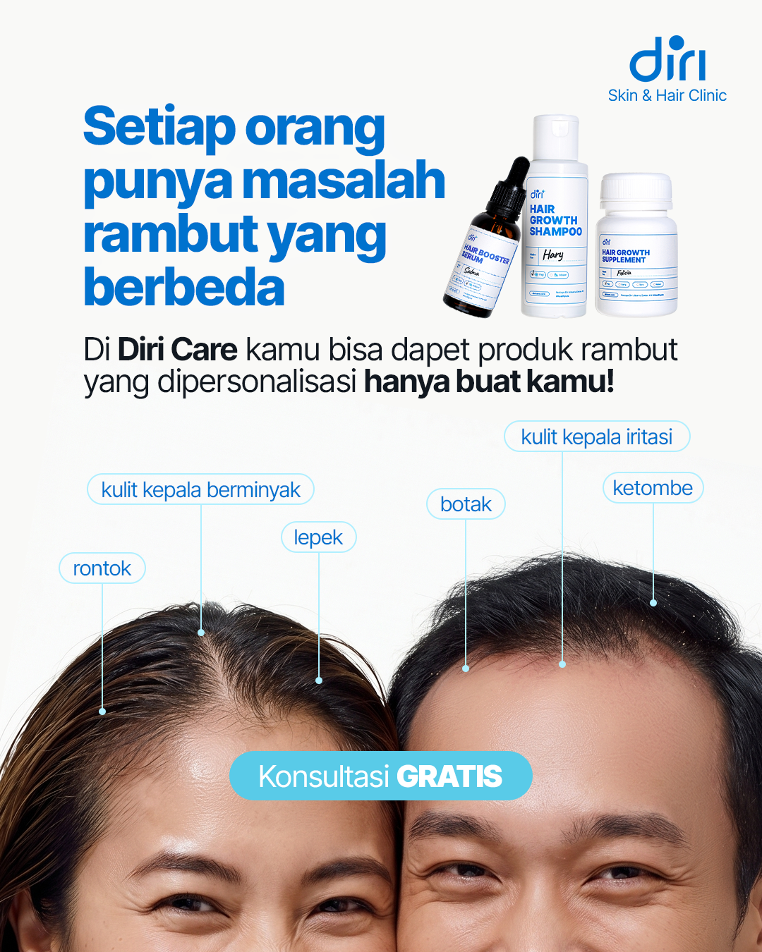 Diri Care Facebook ad