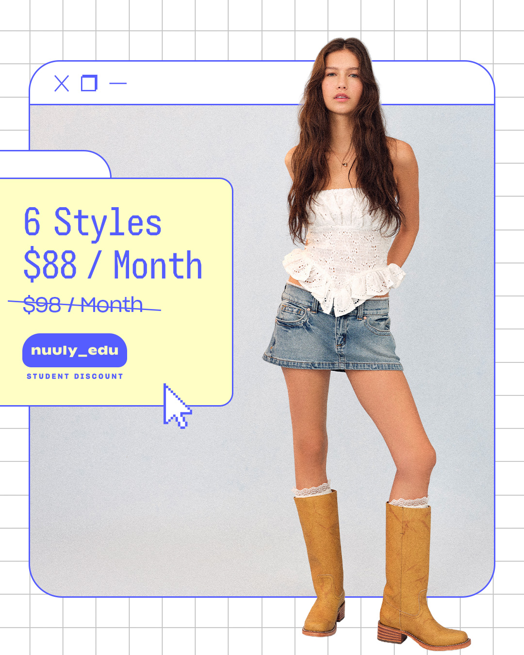 nuuly Facebook ad