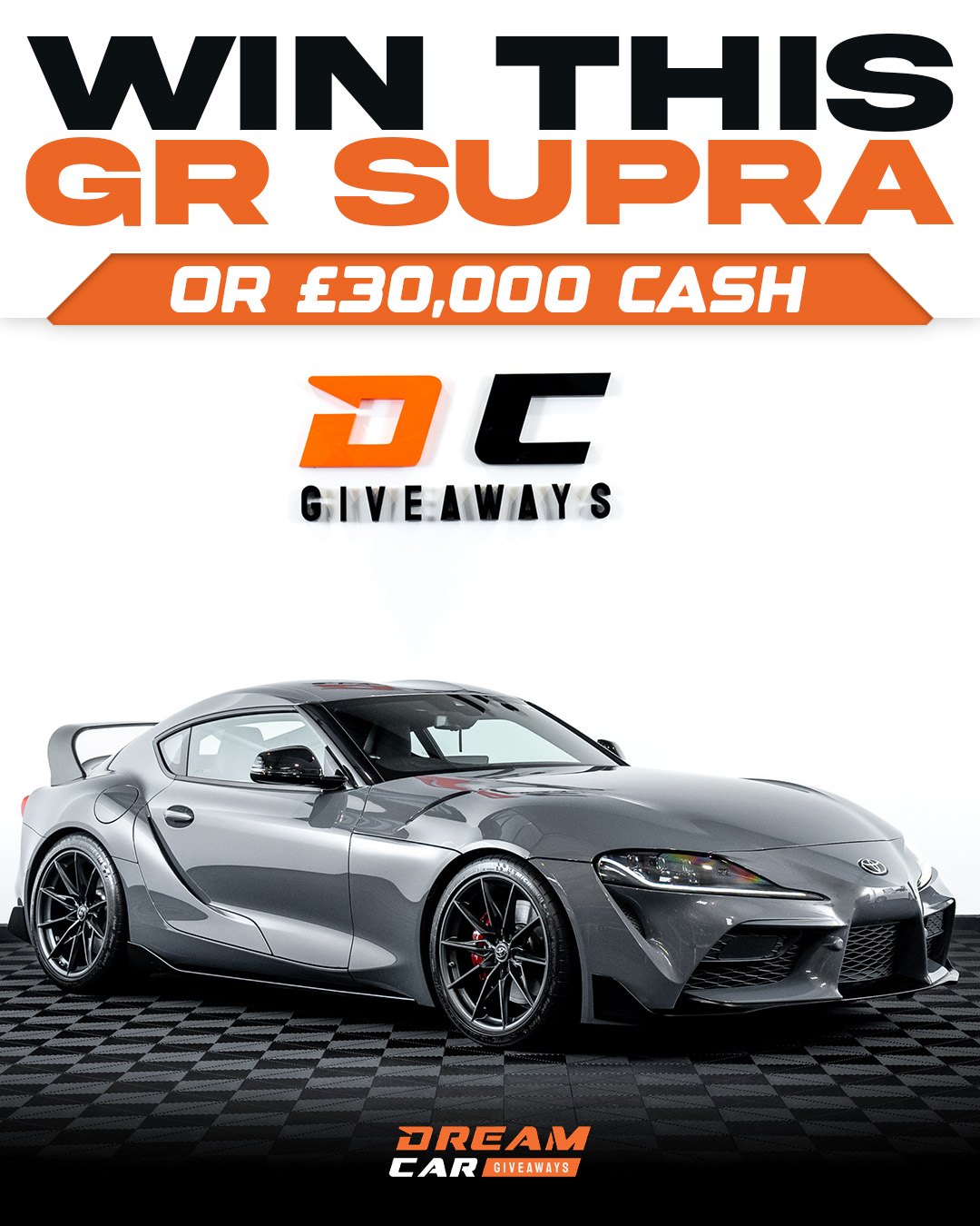 Dream Car Giveaways Facebook ad