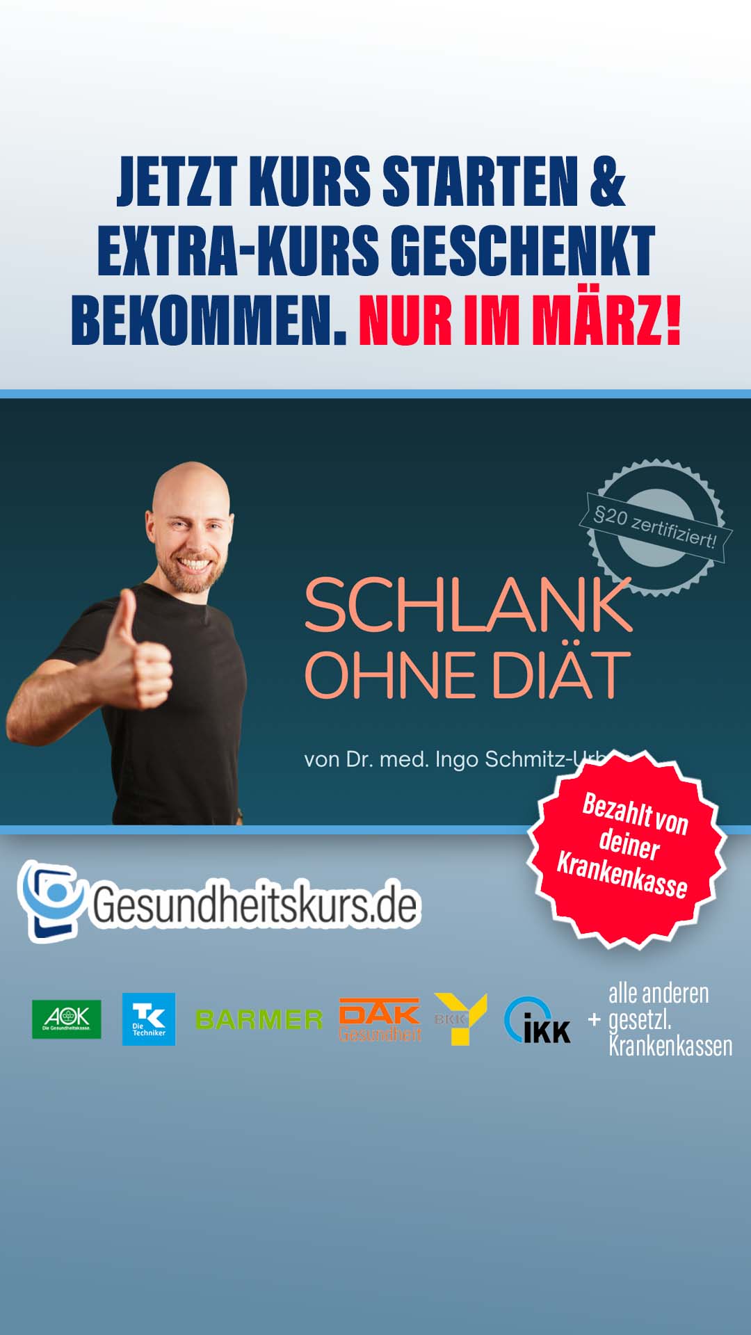 Gesundheitskurs.de Facebook ad
