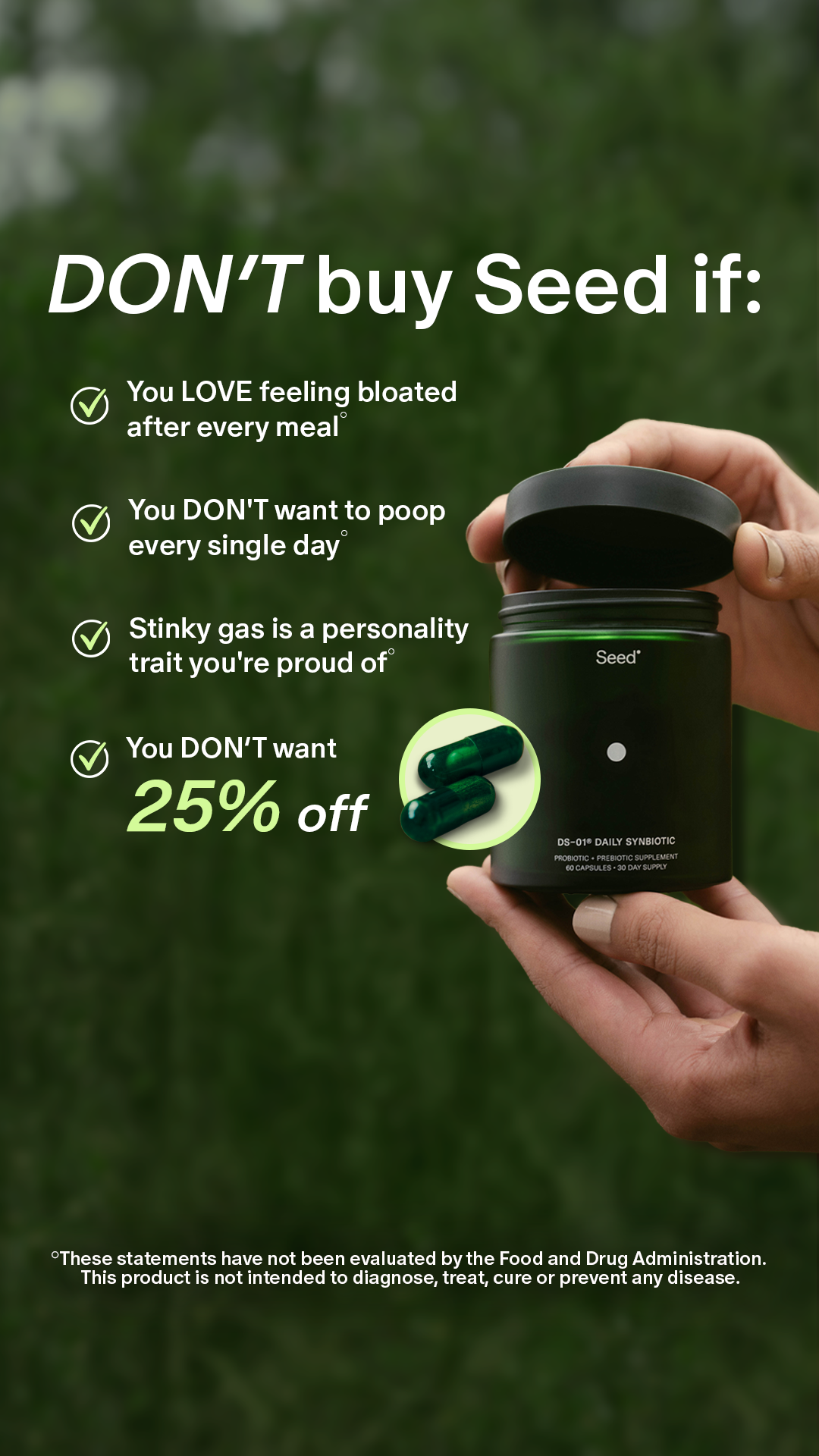 Blossom Facebook ad