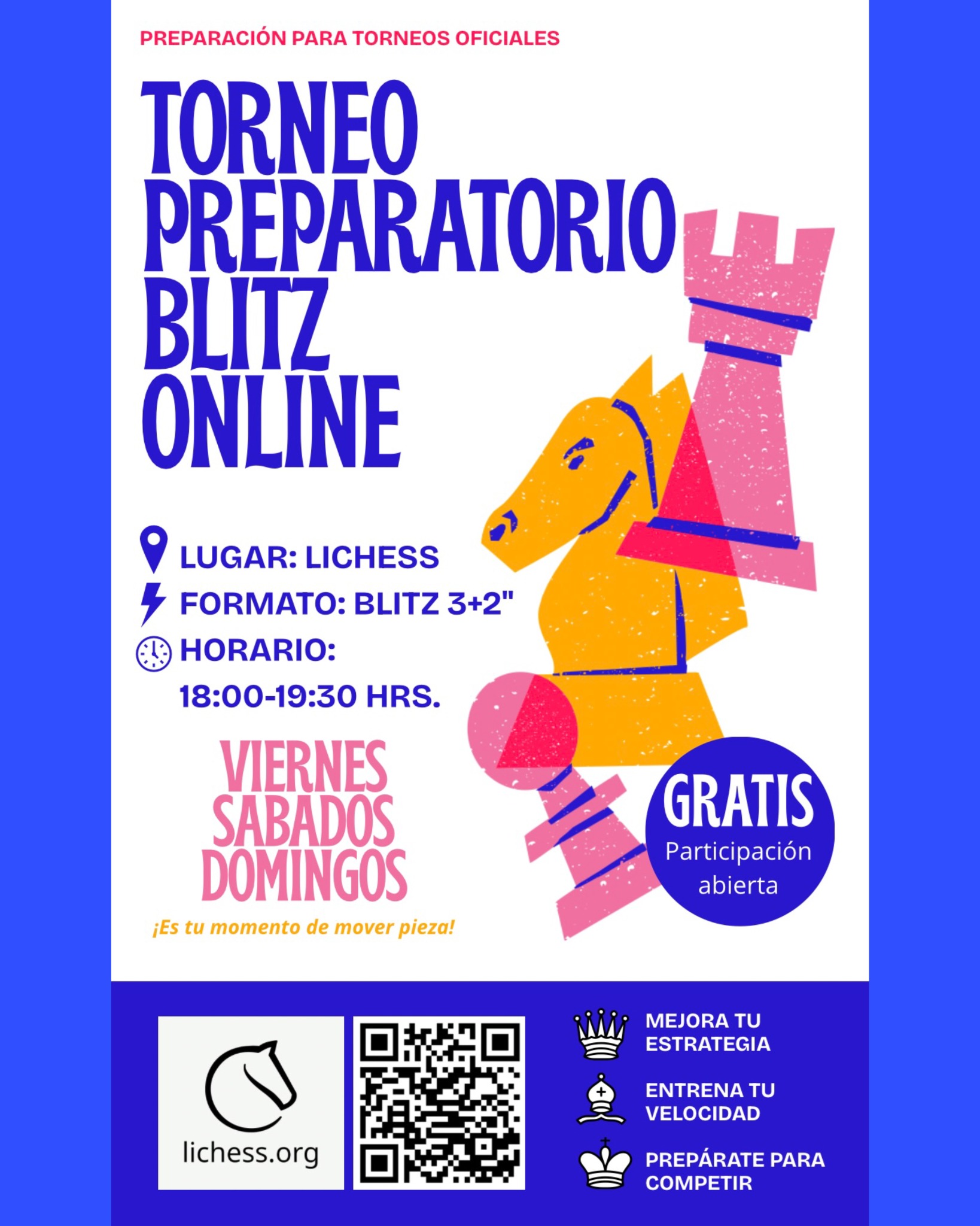 B&K Chess Club Facebook ad: Blitz 3+2 | B&K Chess Club