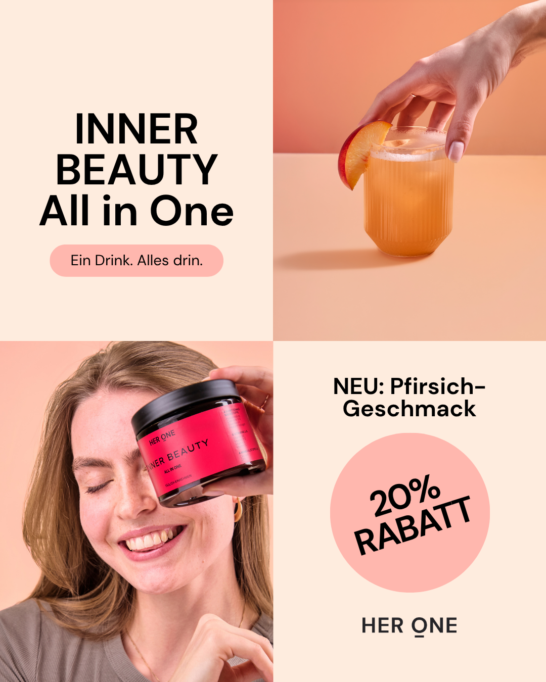 HER ONE Facebook ad