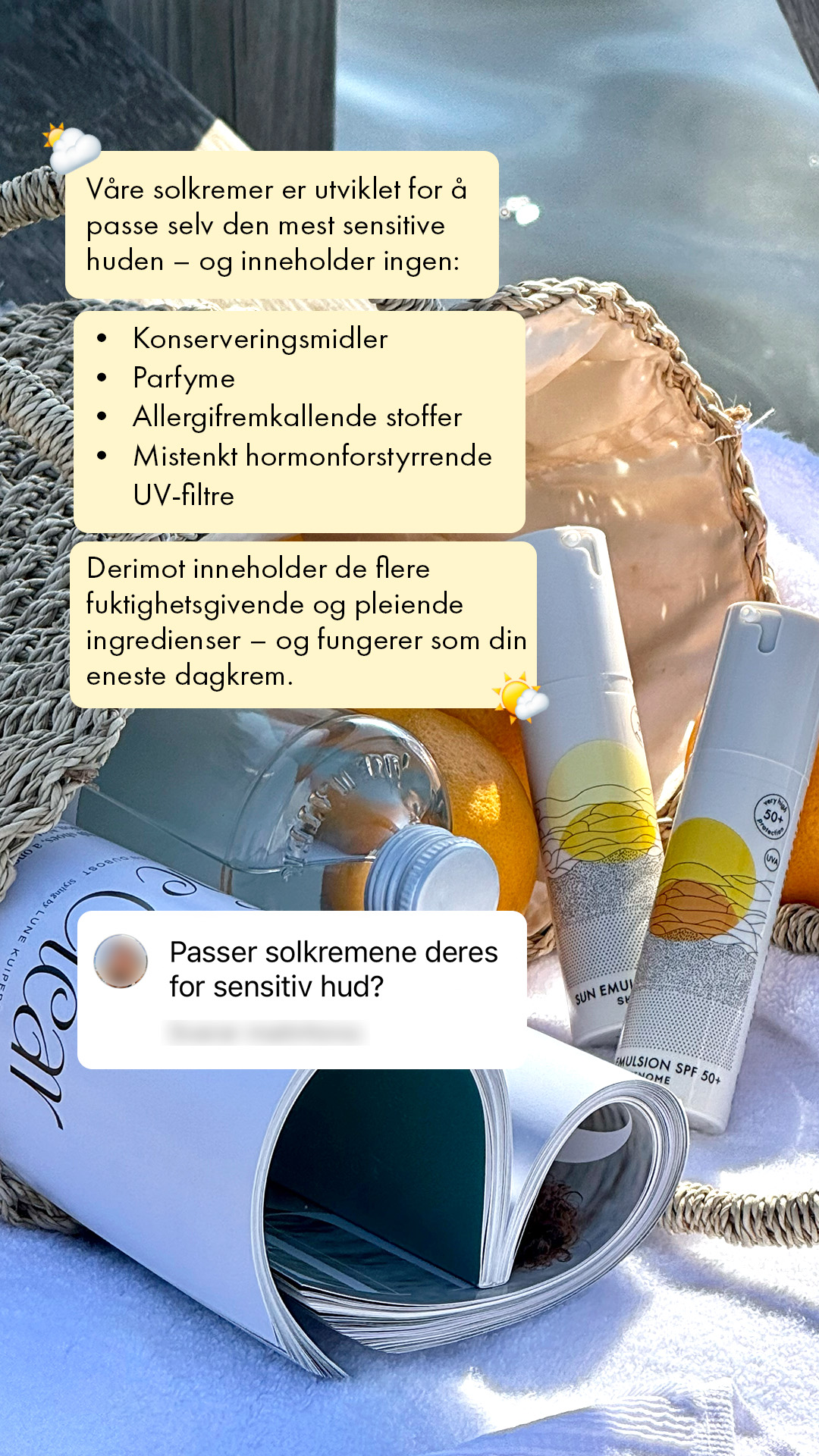 Skinome Facebook ad