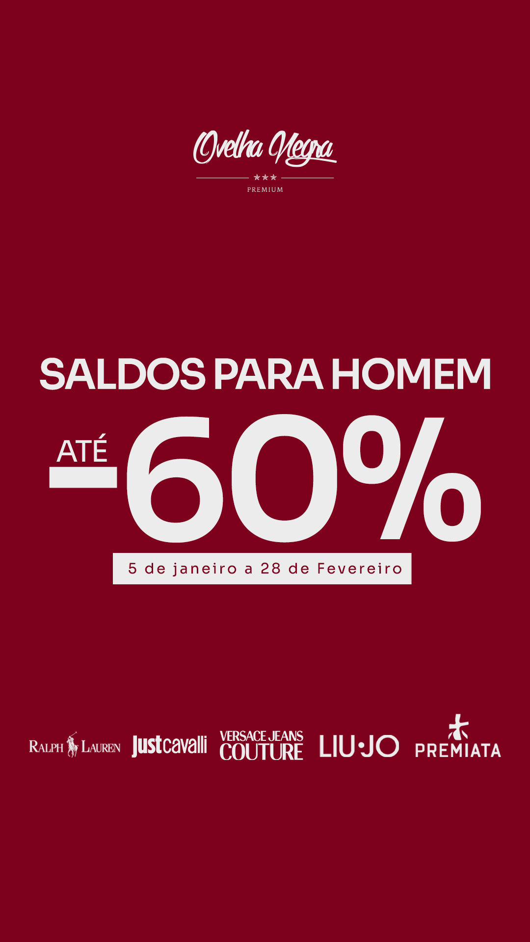 Ovelha Negra Premium Facebook ad from Jan 5, 2026