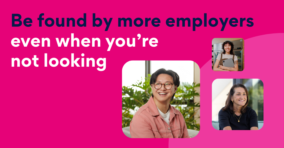 SEEK Facebook ad: Make your profile public today