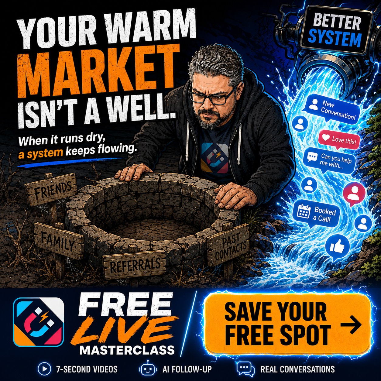 Attraction Marketing Facebook ad
