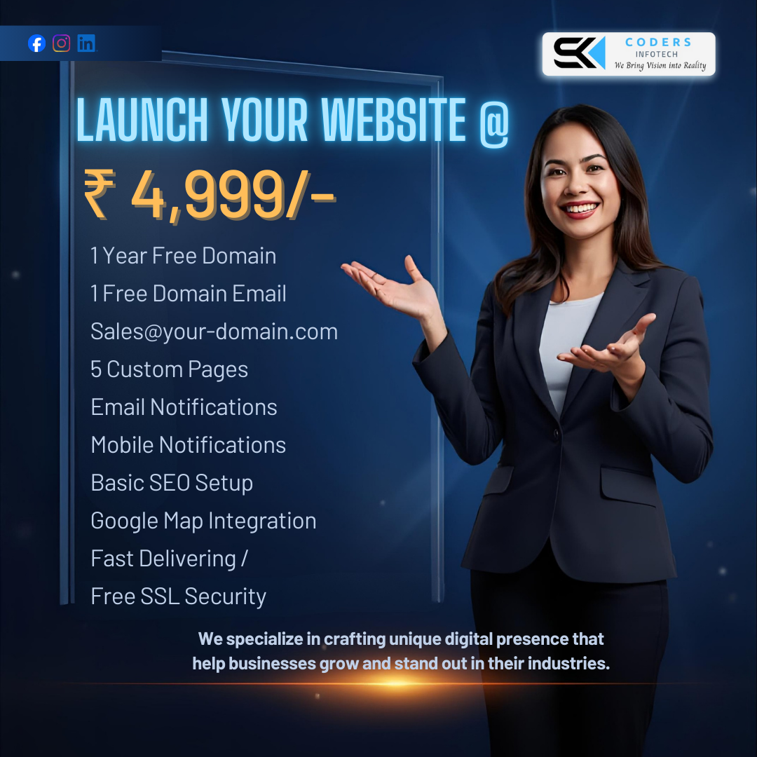 SK Coders Infotech Facebook ad from Jan 31, 2026