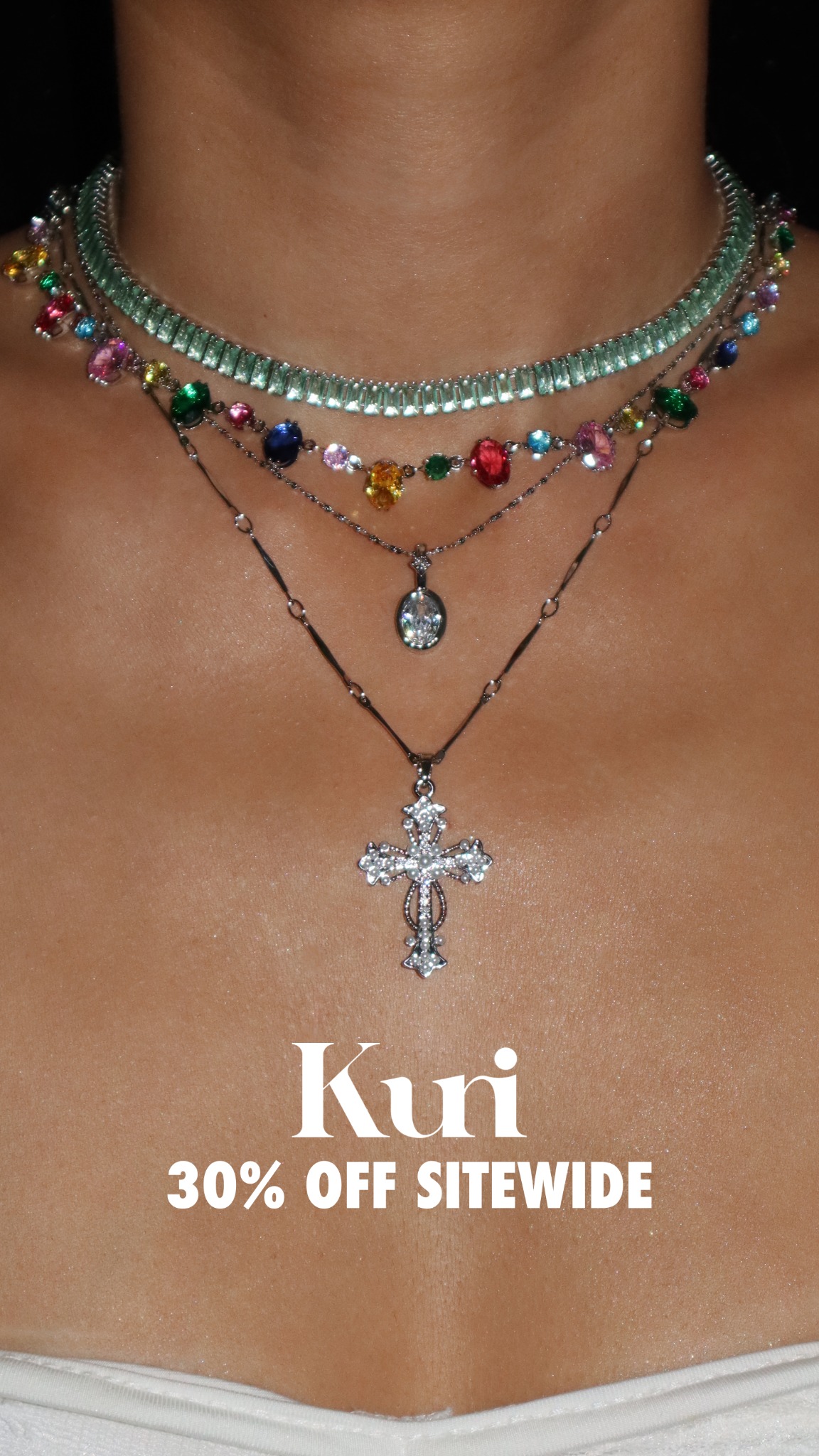 Kuri jewelry Facebook ad