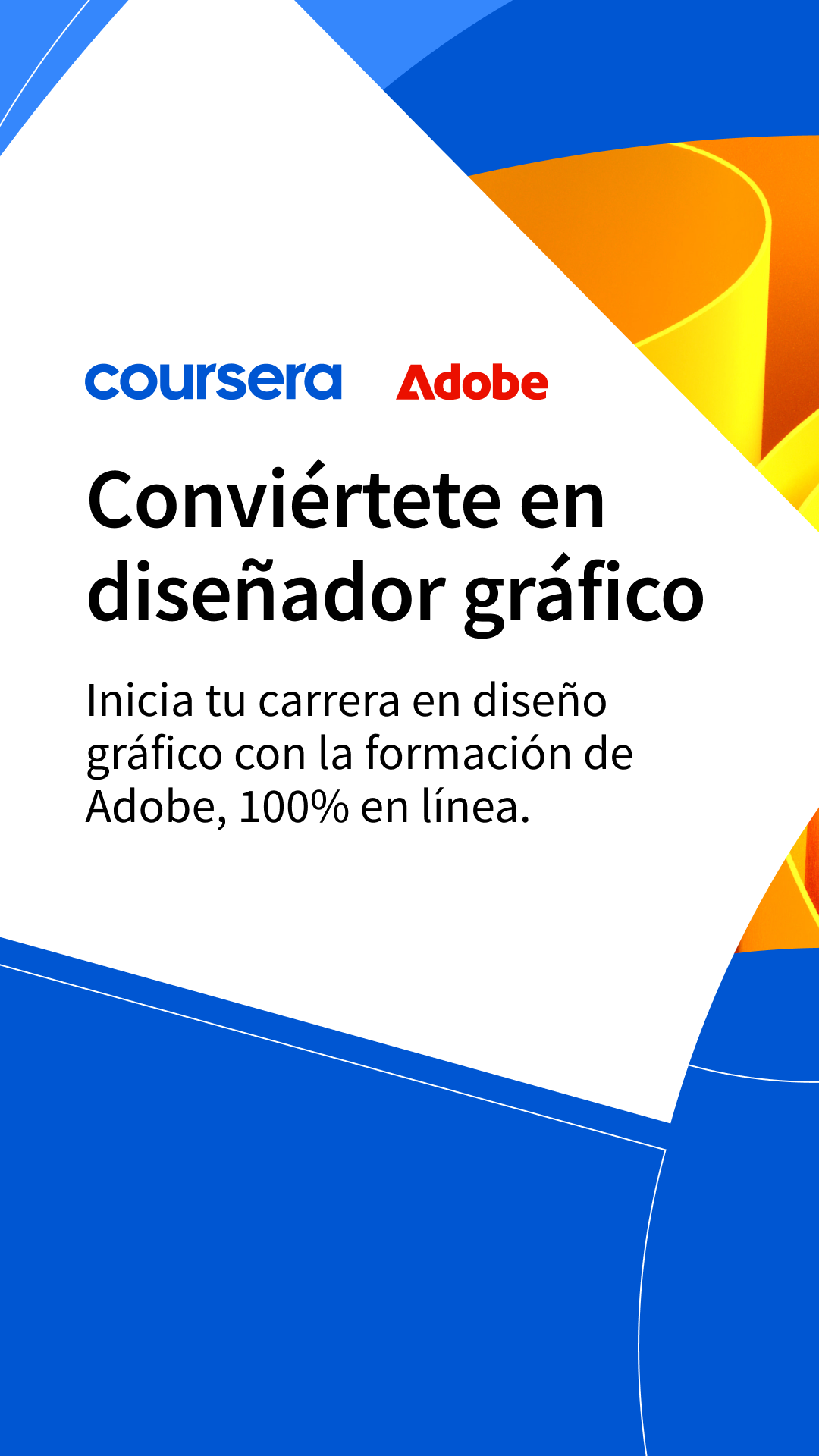 Coursera Facebook ad