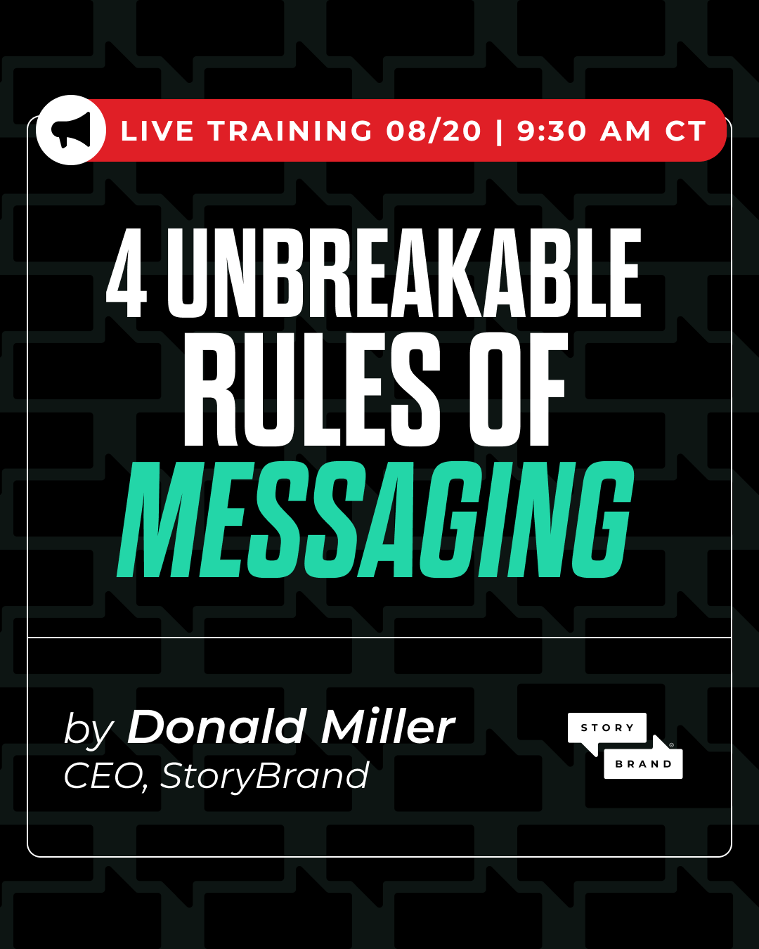 StoryBrand Facebook ad
