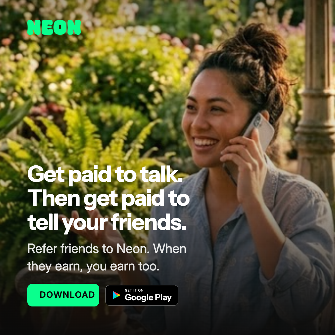 Neon Mobile Facebook ad
