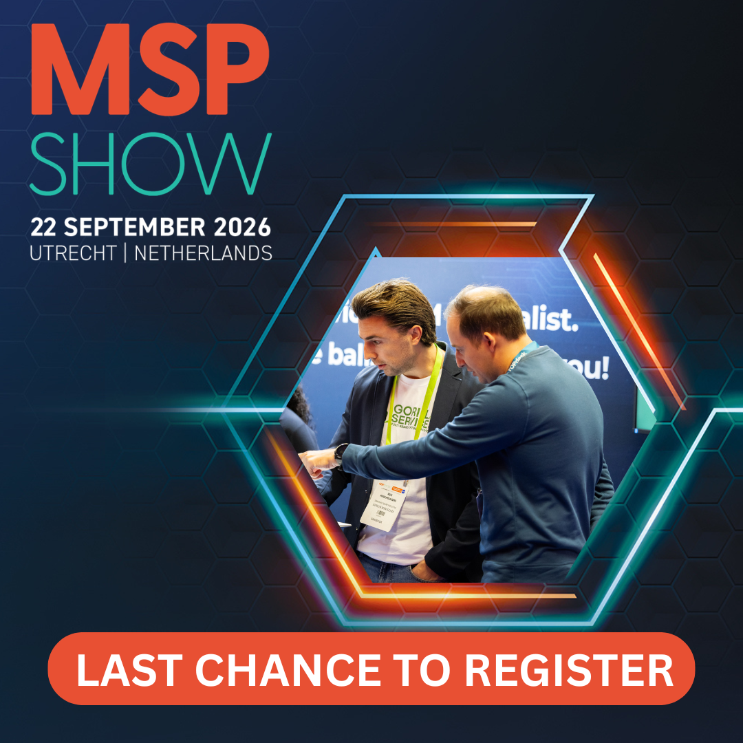 MSP Show Netherlands Facebook ad: 22 September | Last Chance