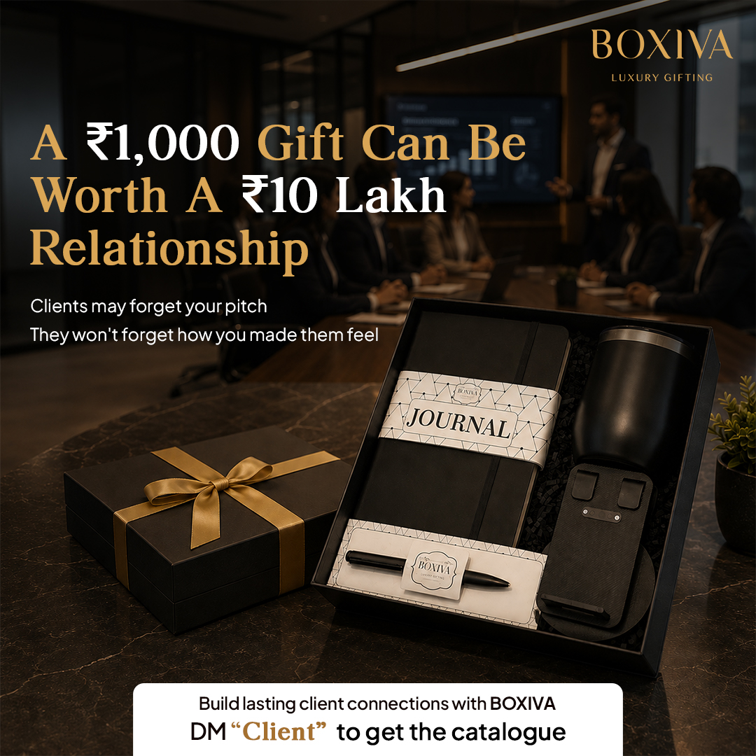 Boxiva Luxury Gifting Facebook ad: Gifts that Connect