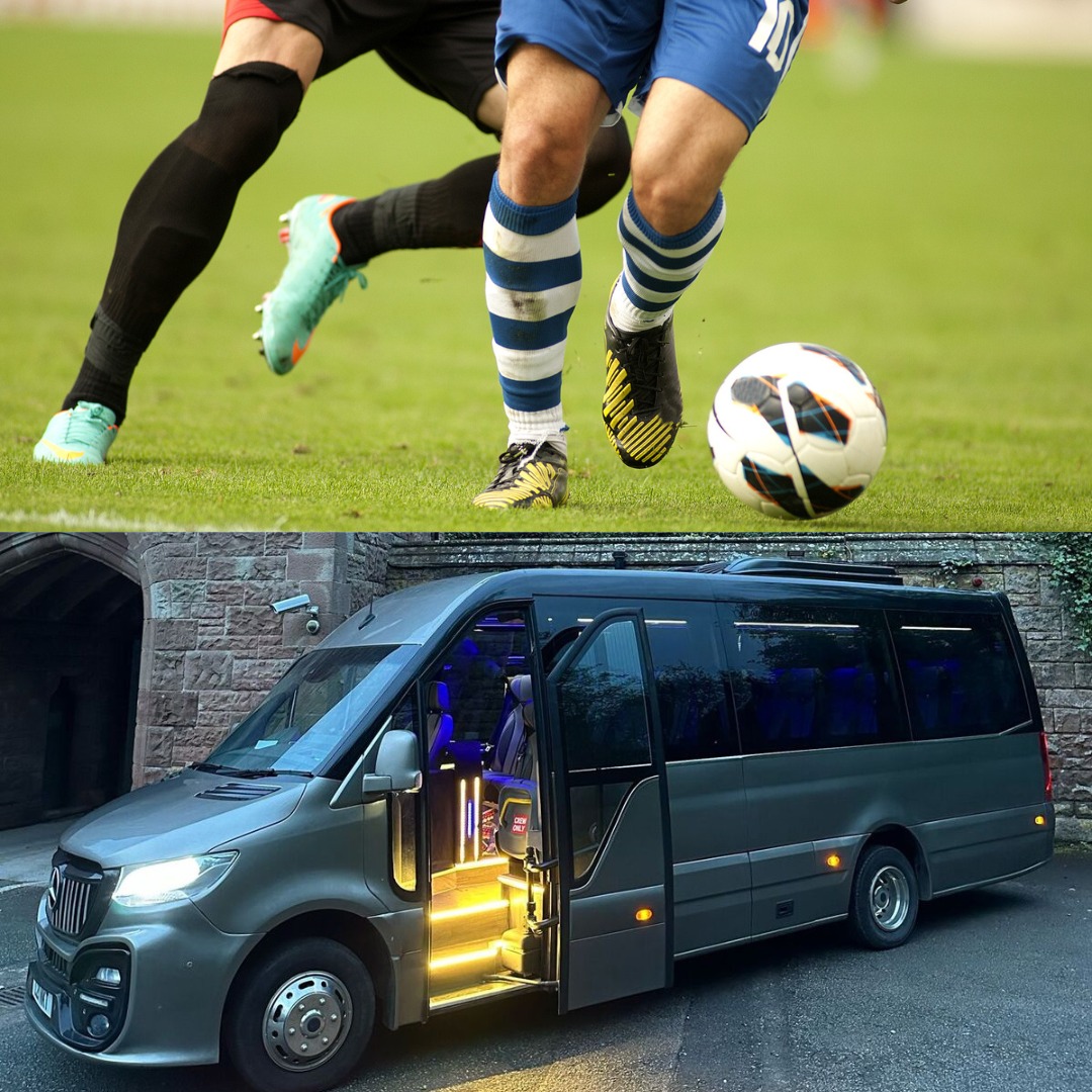 Link Travel Facebook ad: We provide match day travel to football games…