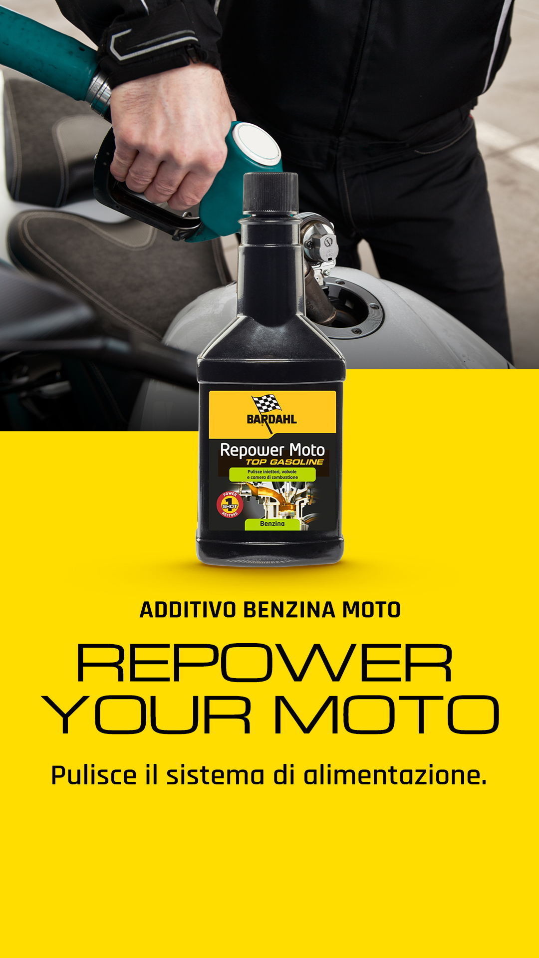 Bardahl Italia Facebook ad: REPOWER MOTO - Additivi Carburante - Bardahl Italia