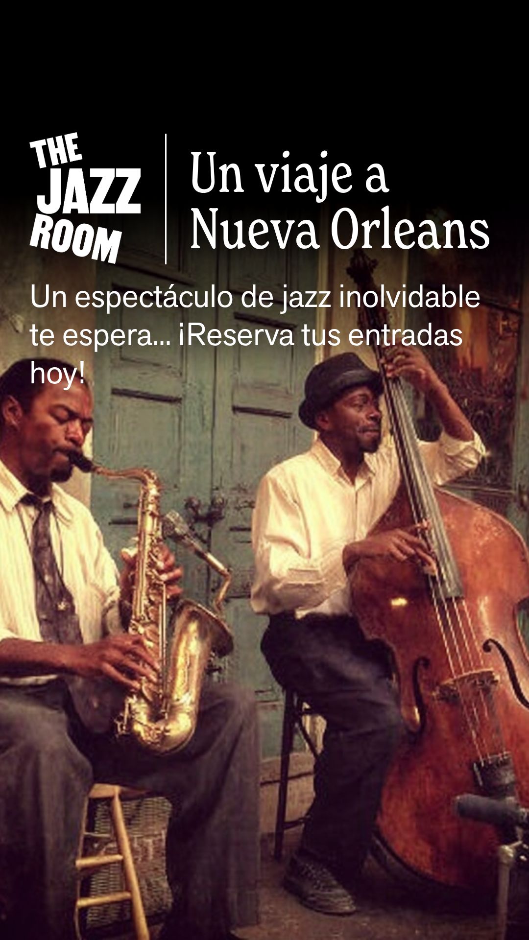 The Jazz Room Facebook ad