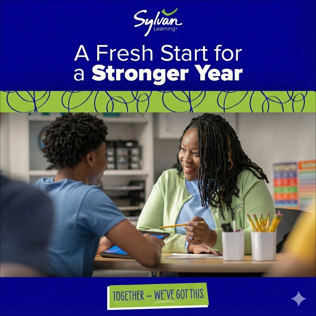 Sylvan Learning Facebook ad: A Fresh Start for a New Year