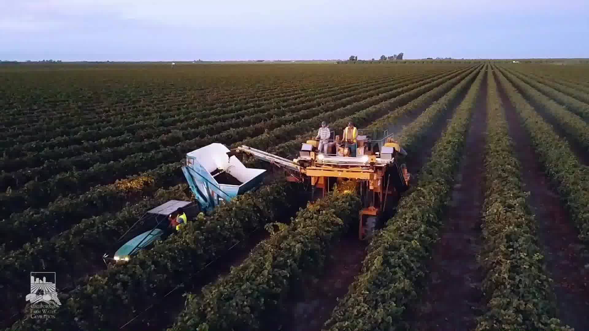 California Farm Water Coalition Facebook ad: The California Farm Water Coalition is a non-profit…