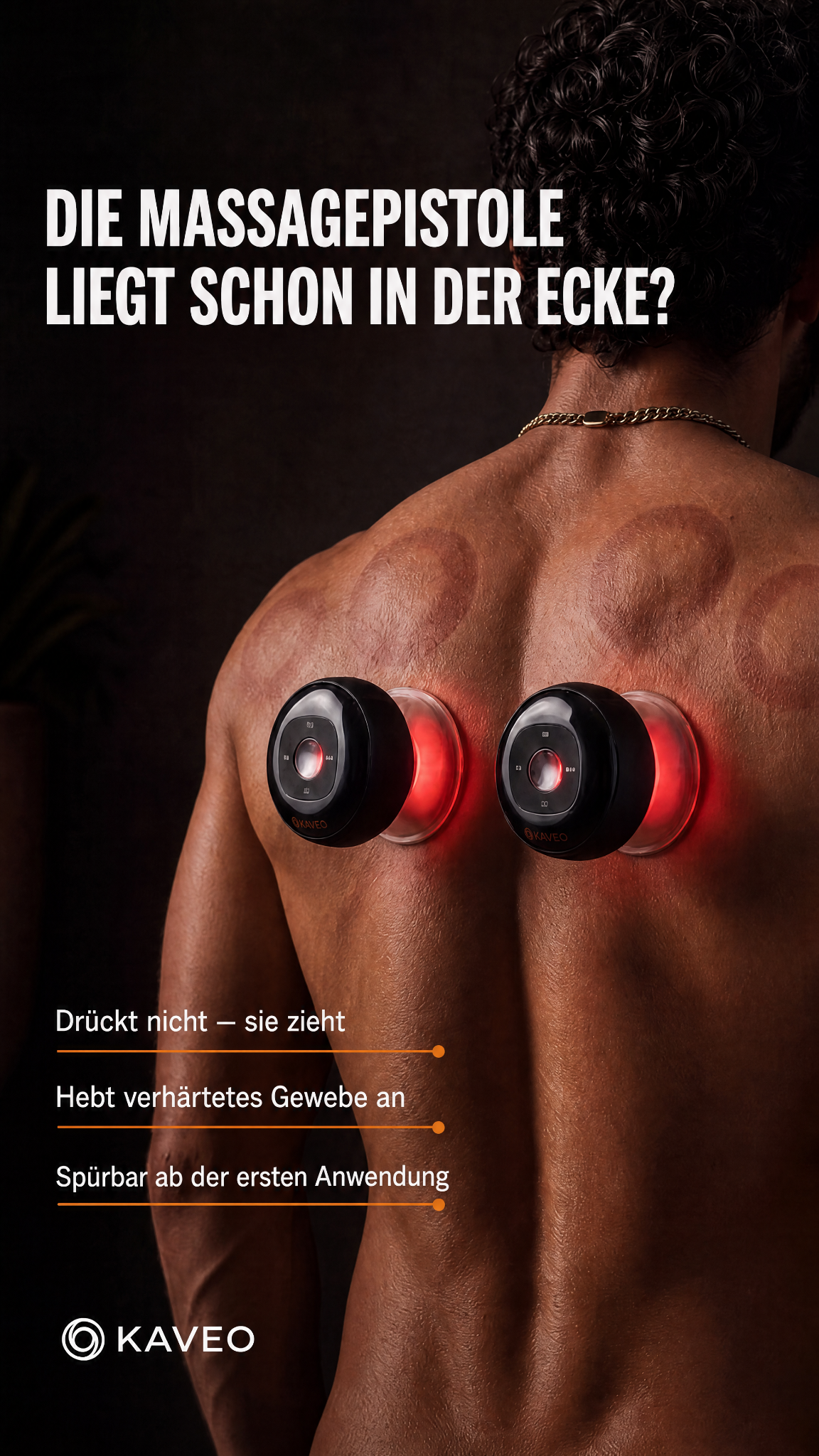 Kaveo Facebook ad: Schröpfen. Aber modern.