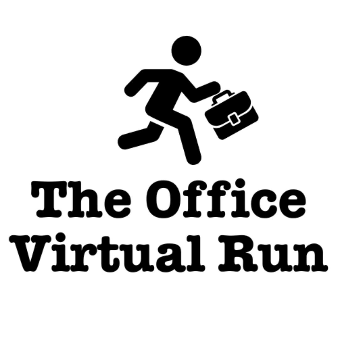 Heartland Racing Co. Facebook ad: Welcome to the Office Virtual Run!