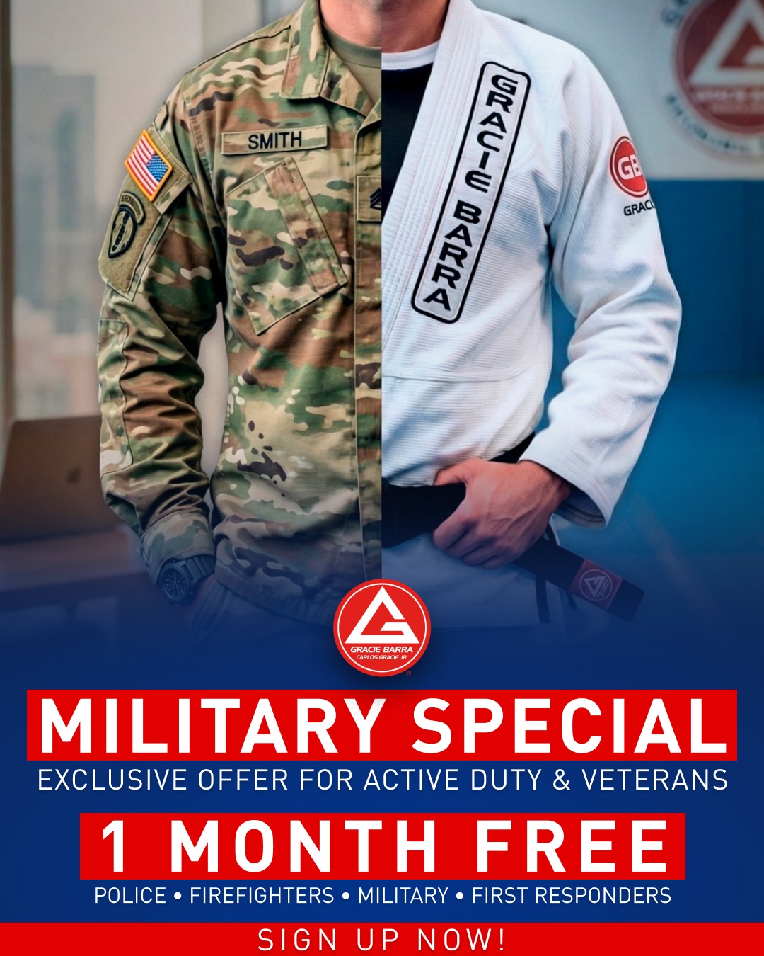 Gracie Barra Libertyville Brazilian Jiu Jitsu Classes Facebook ad