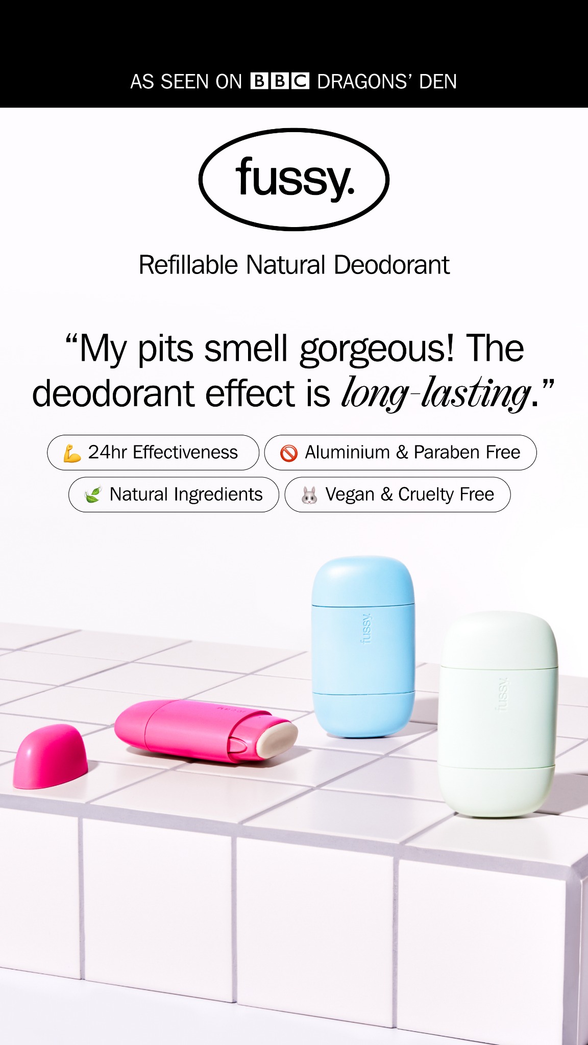 Fussy Facebook ad