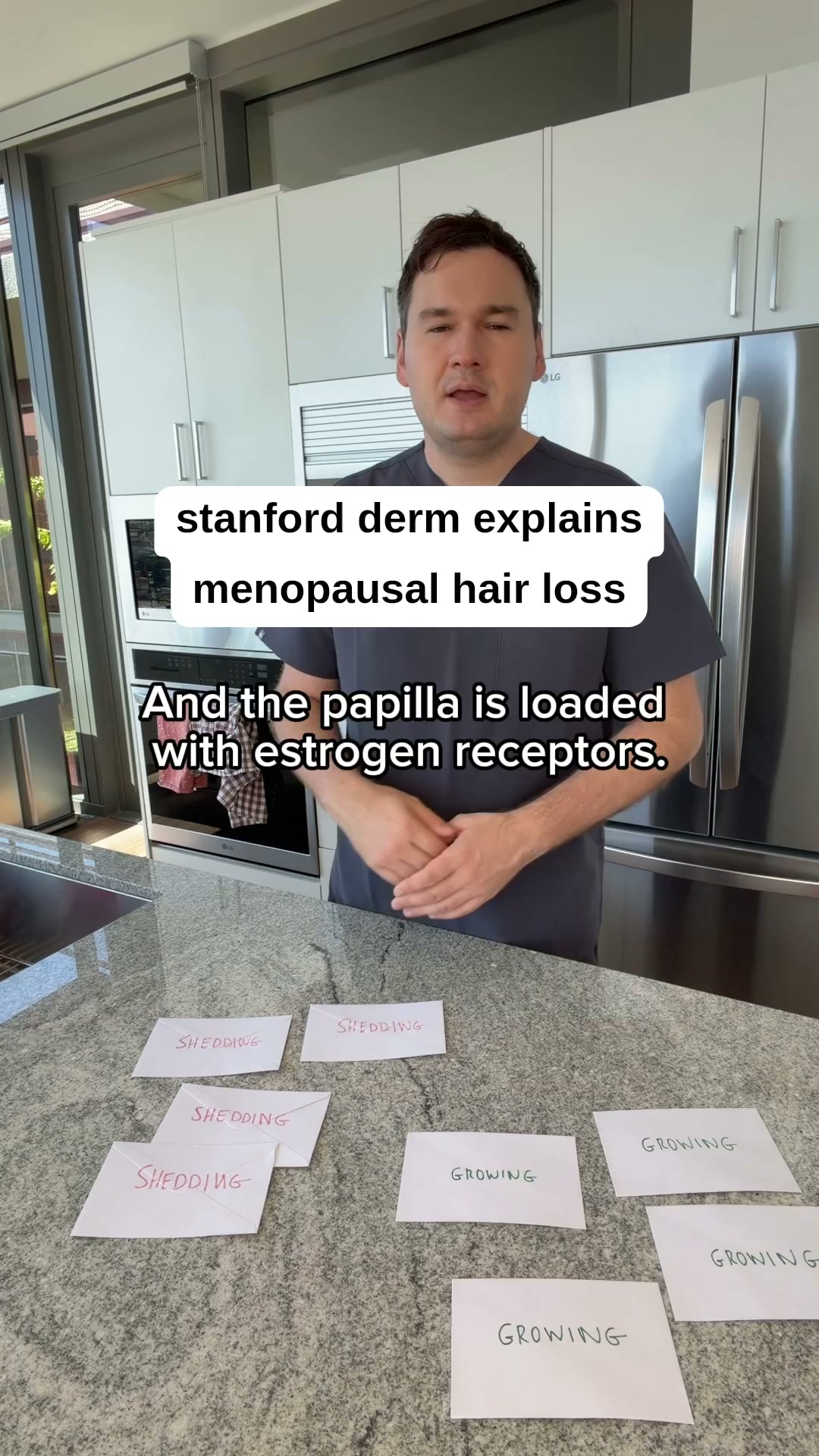 James Kilgour, MD Facebook ad: Estrogen and hair loss