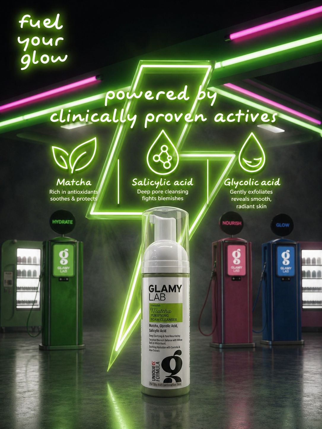 Glamy Lab Facebook ad