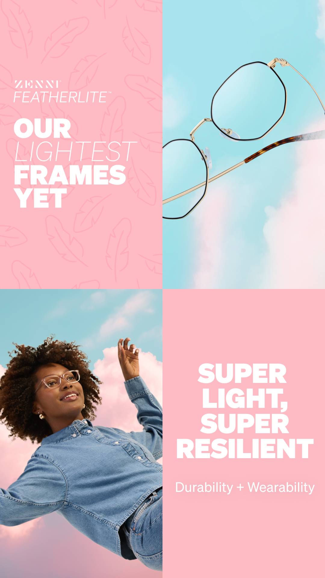 Zenni Optical Facebook ad